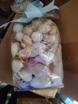 Fragranced potpourri seashells and stuff new but years old
