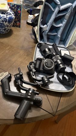 Sony Alpha 1 Mirrorless Camera Kit with Gimbal and Lenses