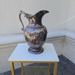 Silver-plated Pitcher Victorian 