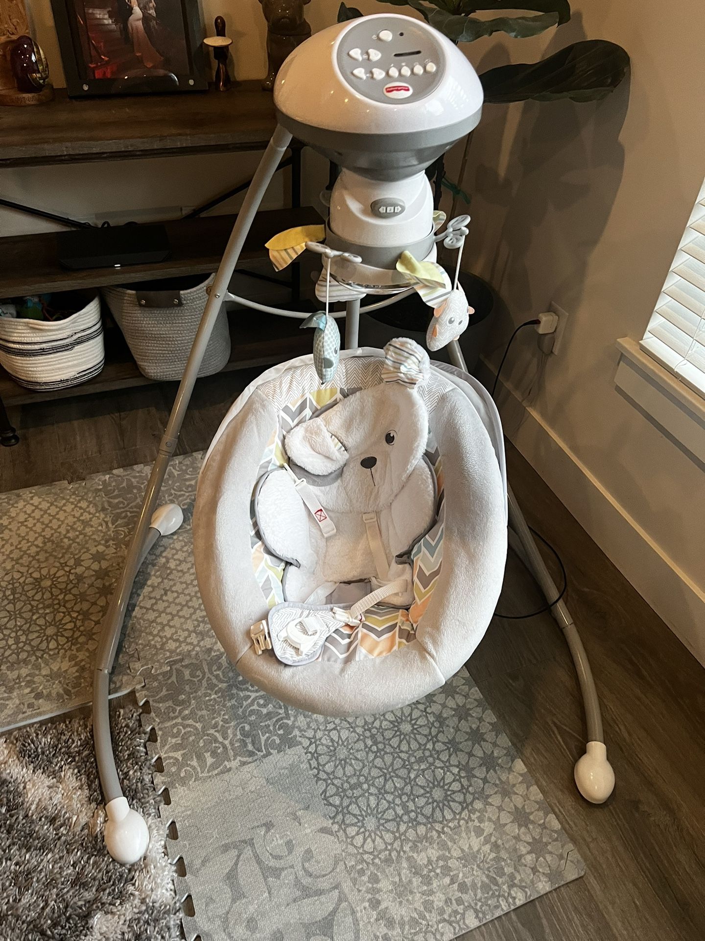 fisher price snug a puppy swing, great trade Hit A 70 Discount rdd