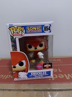 Targetcon Knuckles Flocked Funko Pop