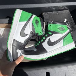 Jordan 1 Retro High OG Lucky Green Men’s Shoes Size 8