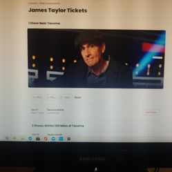 James Taylor Concert (2) Tickets