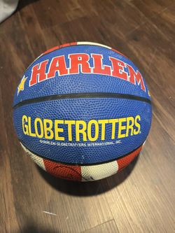 Autographed Harlem Globetrotters Official Basketball