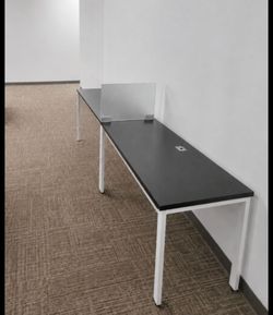 2 station desk