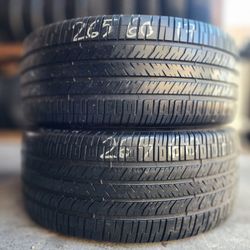 265/60/17 GOODYEAR X2 Used