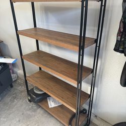 5 tier bookshelf 