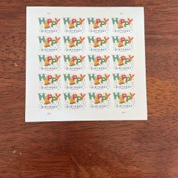Happy Birthday Forever Stamps