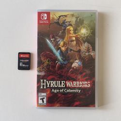 Hyrule Warriors: Age Of Calamity - Nintendo Switch - Legend Of Zelda - Complete With Box