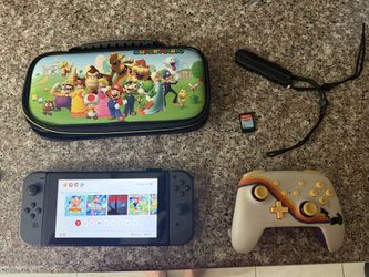 Nintendo Switch Bundle w/ Donkey Kong + Case