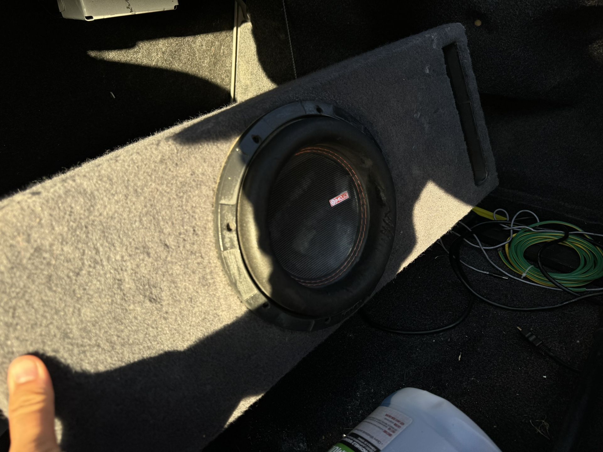 Sound System Setup Sub, And Amp Setup