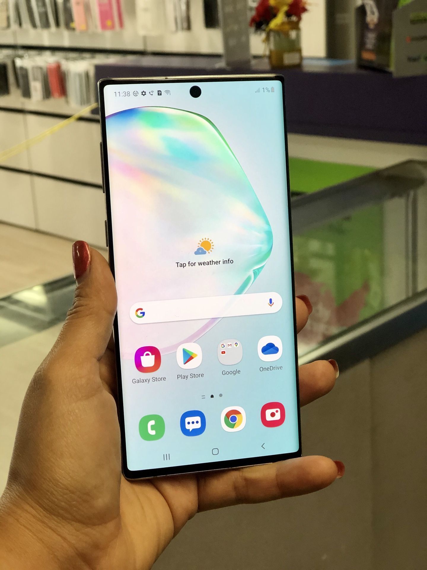 Samsung Galaxy Note 10 unlocked store warranty