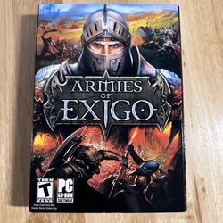 NEW SEALED Armies of Exigo PC NIB Box CD-ROM 2004 Electronic Arts Black Hole