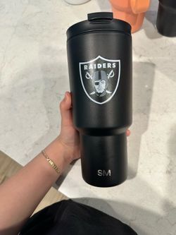Las Vegas Raiders Simple Modern Insulated Tumbler