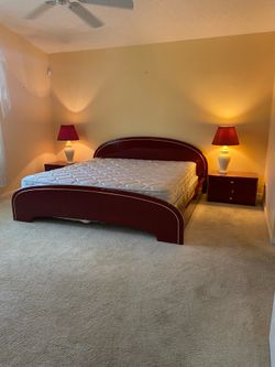 Vintage Art Deco King Bedroom Set