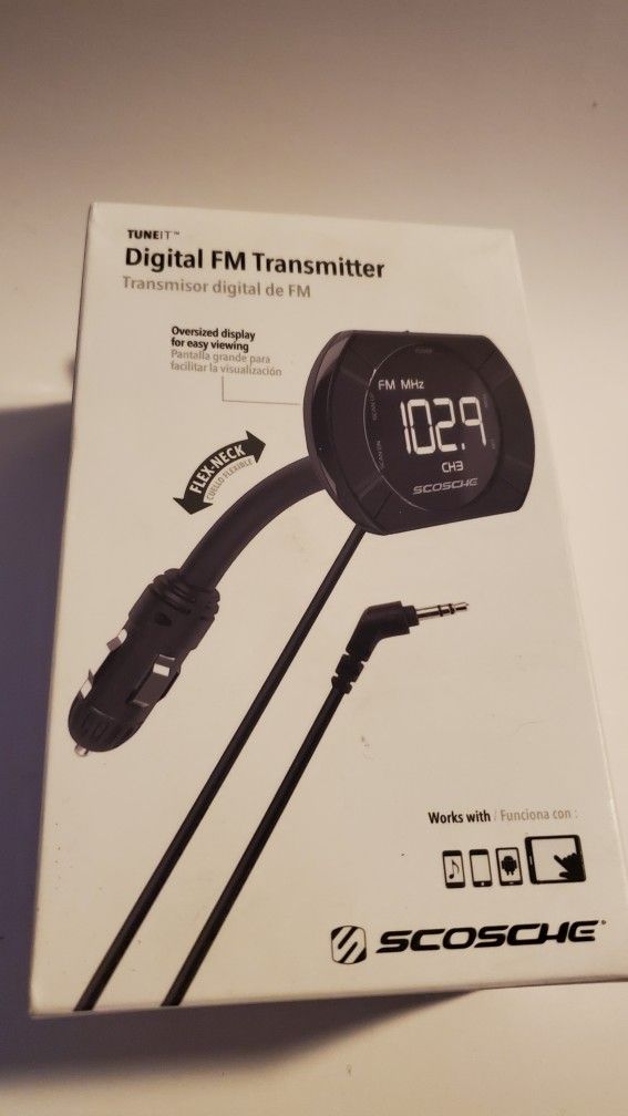 Scosche TuneIt Digital FM Transmitter