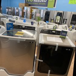 Set Samsung Champagne Top Load