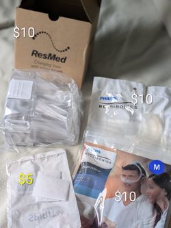 CPAP supplies  ( factory sealed) each $10