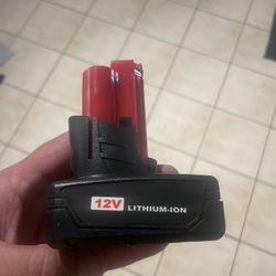 Milwaukee 12v  import 7 ah battery never used $45 in n Lakeland