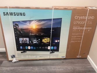 Samsung 70” 4K Crystal UHD Smart TV – Brand New