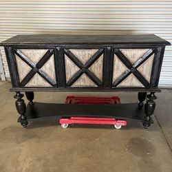 Brooks 2 tone Console Table OBO