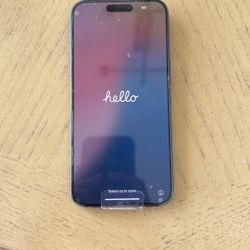 New IPhone 15 Pro Max - Carrier Locked (Metro By T-Mobile