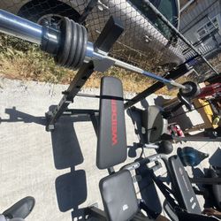 Weider Legacy Standard Bench and Rack