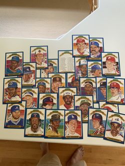 1985 DONRUSS MLB JUMBO DIAMOND KINGS: Complete Set Of 28 Cards (Excellent Condition)