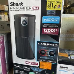 SaleSumo Shark AIR PURIFIER MAX ANTI-ALLERGEN NANOSEAL" HEPA TECHNOLOGY