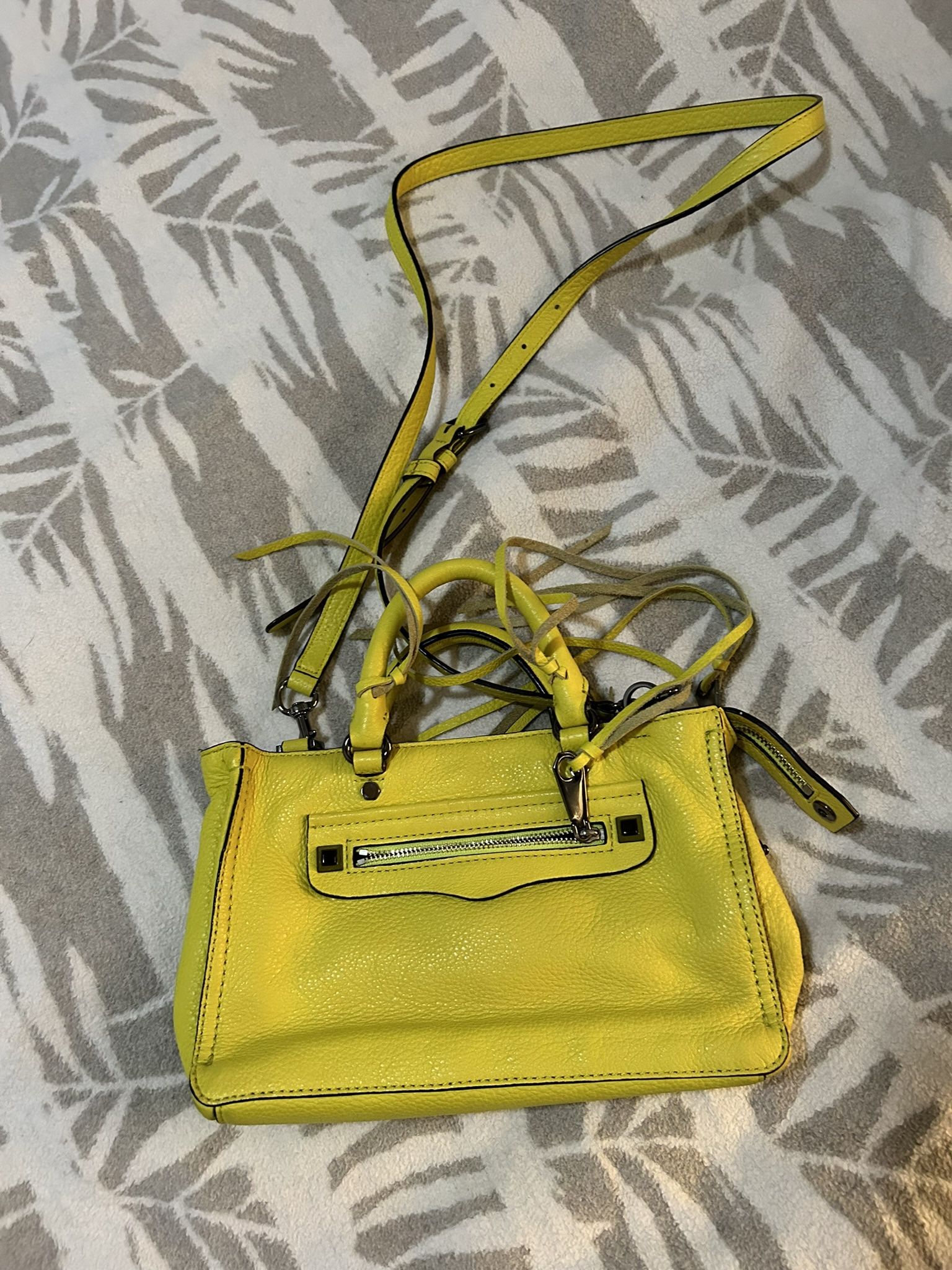 Rebecca Minkoff Satchel / Crossbody / Handle Bag - Yellow, Like New