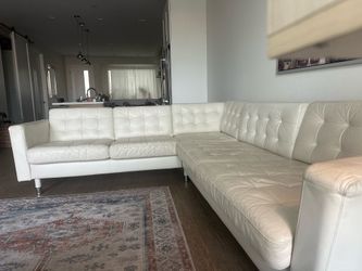 Leather couch