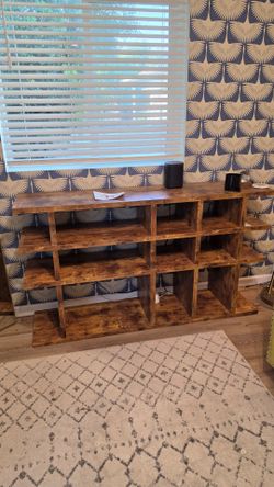 Kamille 36.75" H x 63" W Etagere Bookcase