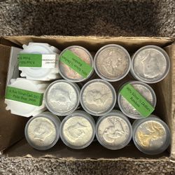 90% Silver U.S. Coins. Pre-65 Silver Coins, Junk Silver, Constitutional Silver, Dimes, Quarters, Half Dollars