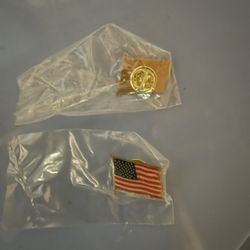 American Flag Pins  