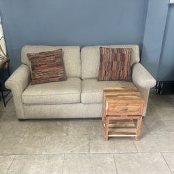 Heavy Duty Beige Couch 