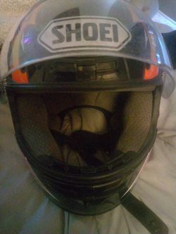 Shoei XL Custom Helmet 