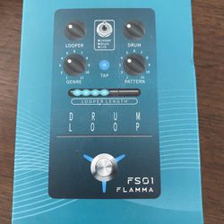 Flamma Drum machine And loop Pedal