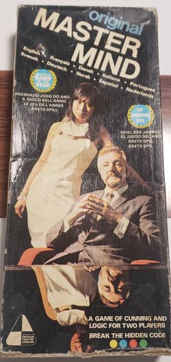 Vintage Master Mind Game, with all Game Pieces,1972