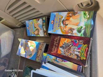 Lot of Christian Animated VHS Tapes