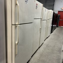 Beige/bisque Color Top Freezer Refrigerators