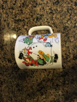 Vintage Disney Christmas mug