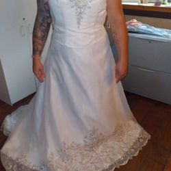 Strapless Wedding Dress