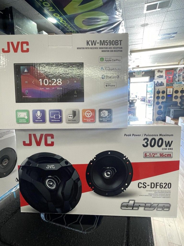 Jvc Stereo Packege