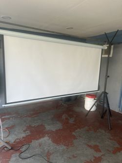 Motorized 100” 16:9 Screen