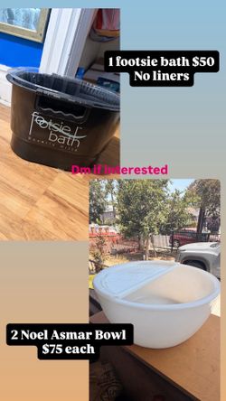Pedicure bowls