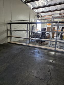 Warehouse Shelving 96 in W x 18 in D and Garage Storage 4 Tier Rack Stronger Than Homedepot Lowes And Costco Delivery Available
