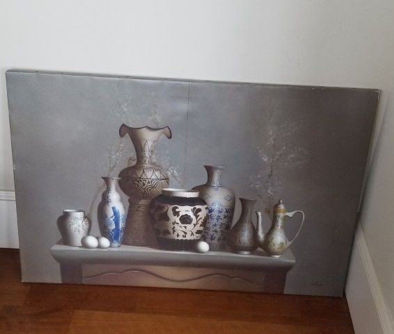 Original Painting Vases $60