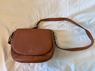 Kate Spade Tan Pebbled Leather Crossbody