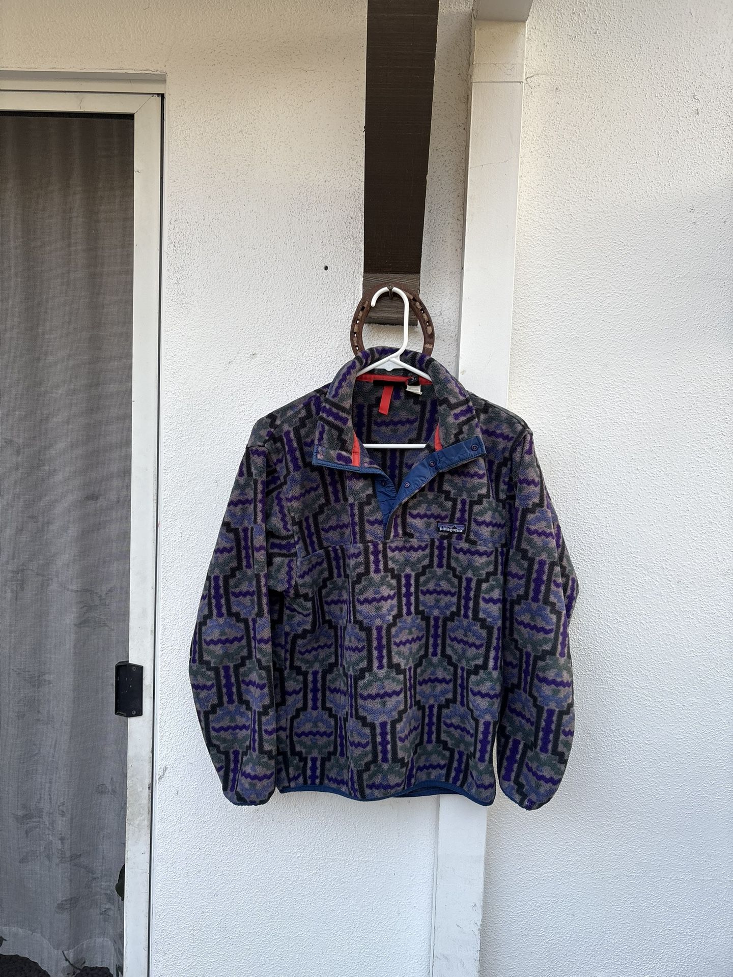Rare Vintage 1996 Men's Patagonia Tehuelche Synchilla Fleece Jacket (XS)
