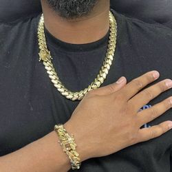 chain and bracelet set